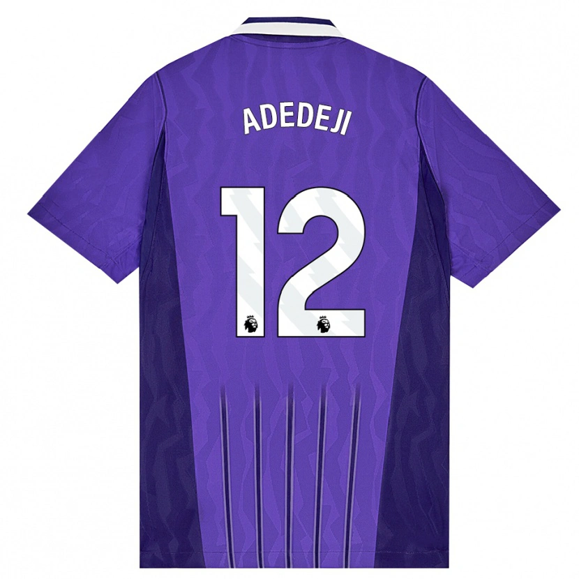 Danxen Men Maxwell Adedeji #12 Purple White Third Jersey 2026/27 T-Shirt