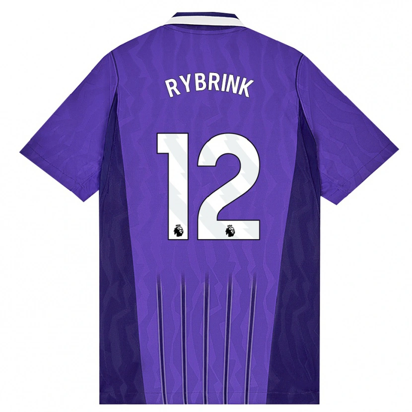Danxen Men Josefine Rybrink #12 Purple White Third Jersey 2026/27 T-Shirt
