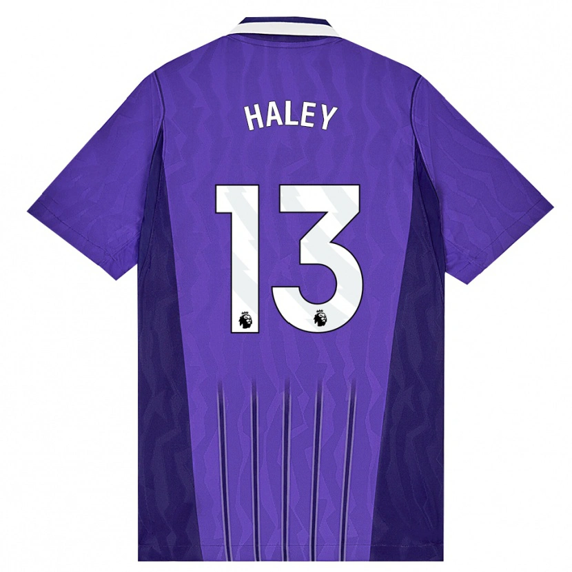 Danxen Men Micah Haley #13 Purple White Third Jersey 2026/27 T-Shirt