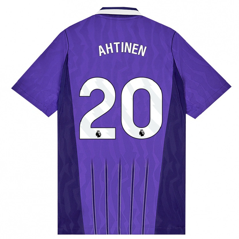 Danxen Men Olga Ahtinen #20 Purple White Third Jersey 2026/27 T-Shirt