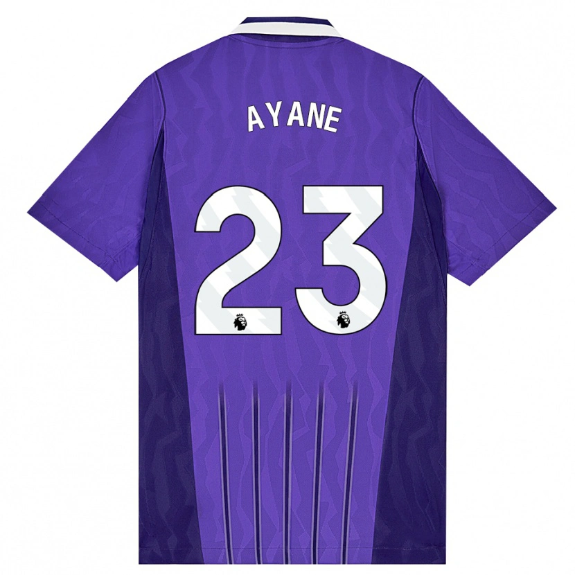 Danxen Men Rosella Ayane #23 Purple White Third Jersey 2026/27 T-Shirt