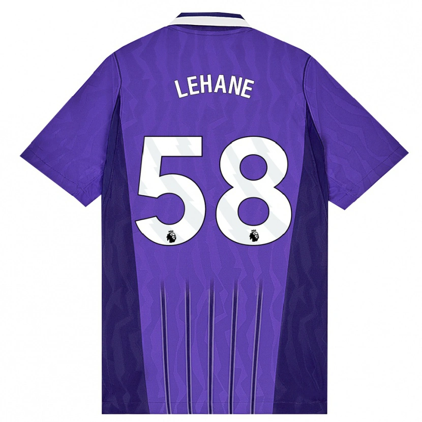 Danxen Men Ellis Lehane #58 Purple White Third Jersey 2026/27 T-Shirt