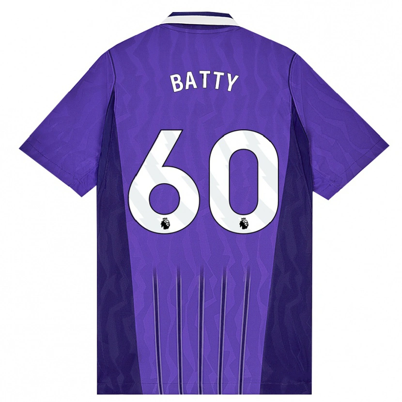 Danxen Men Dan Batty #60 Purple White Third Jersey 2026/27 T-Shirt