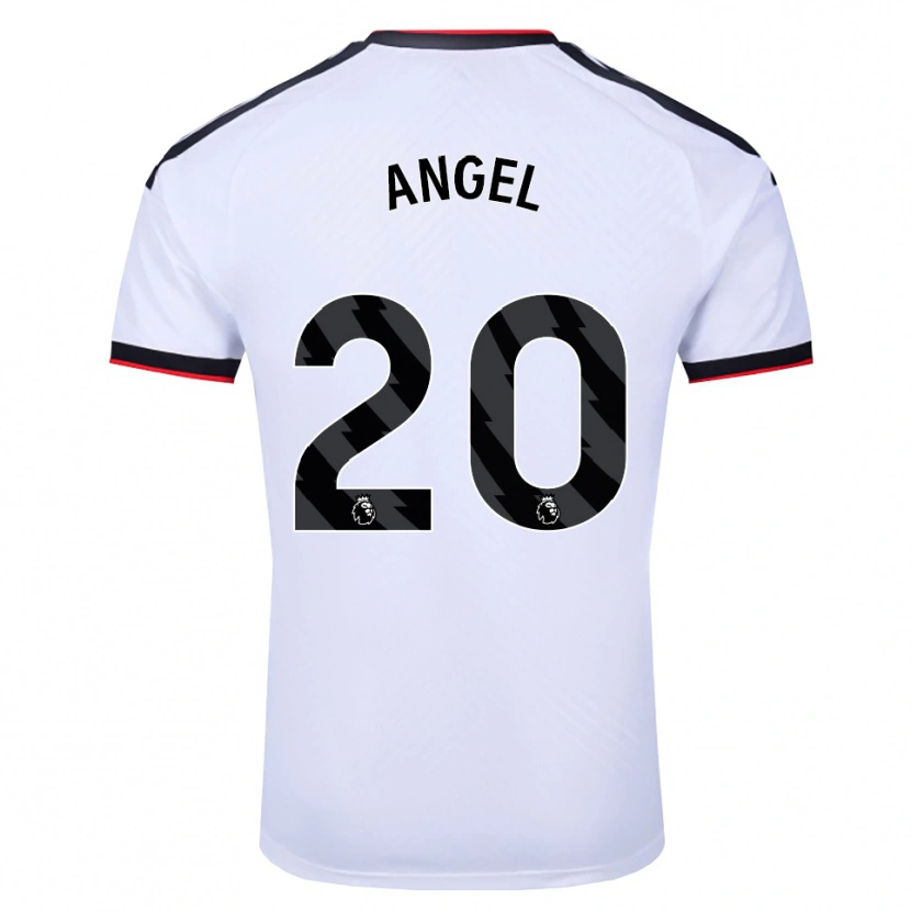 Danxen Men Manuel Ángel #20 White Black Red Home Jersey 2026/27 T-Shirt