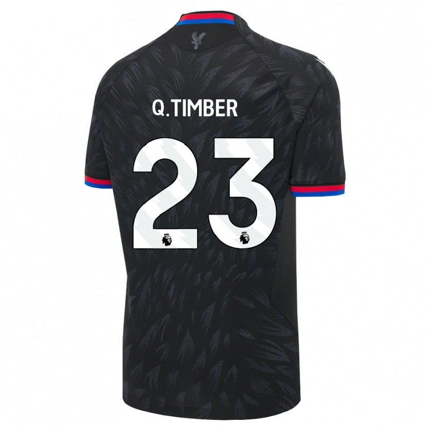 Danxen Men Quinten Timber #23 Black Blue Red Away Jersey 2026/27 T-Shirt
