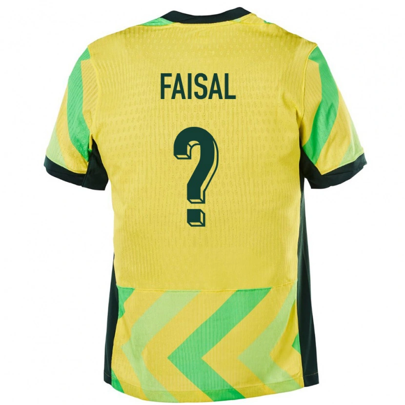 Danxen Kid Australia Abdelelah Faisal #0 Golden Home Jersey 24-26 T-Shirt