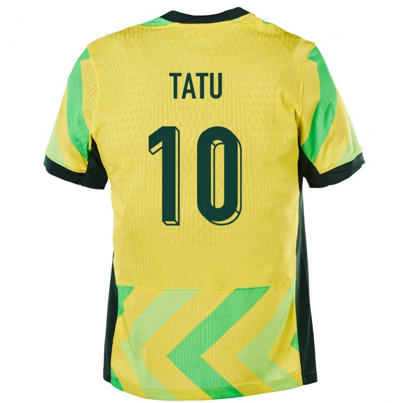Danxen Kid Australia Amlani Tatu #10 Golden Home Jersey 24-26 T-Shirt