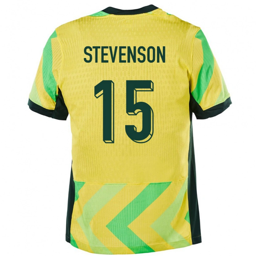 Danxen Kid Australia Zane Stevenson #15 Golden Home Jersey 24-26 T-Shirt