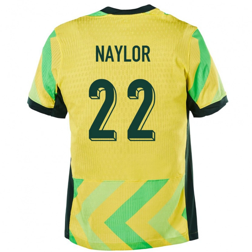 Danxen Kid Australia Max Naylor #22 Golden Home Jersey 24-26 T-Shirt