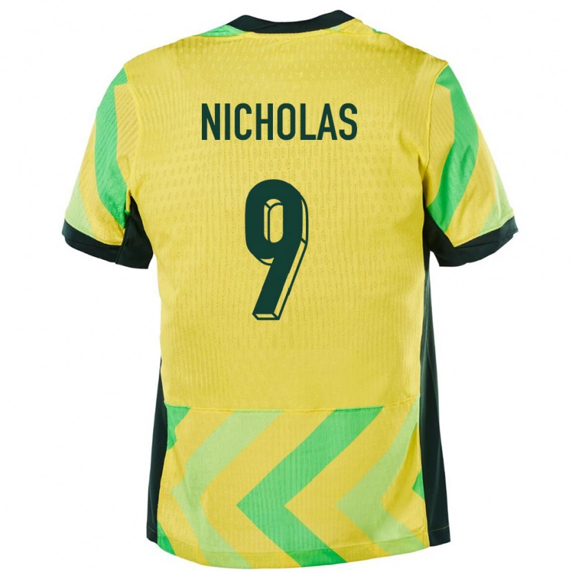 Danxen Kid Australia Nicholas Dagostino #9 Golden Home Jersey 24-26 T-Shirt