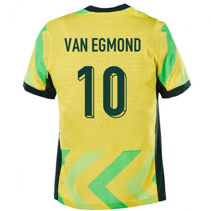 Danxen Kid Australia Emily Van Egmond #10 Golden Home Jersey 24-26 T-Shirt