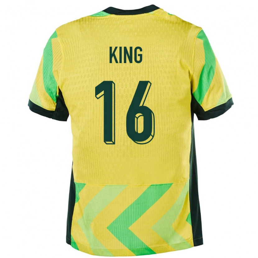 Danxen Kid Australia Joel King #16 Golden Home Jersey 24-26 T-Shirt