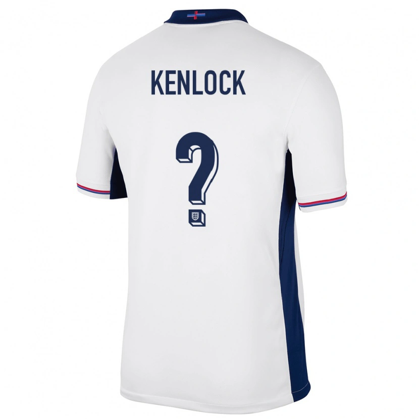 Danxen Kid England Myles Kenlock #0 White Home Jersey 24-26 T-Shirt