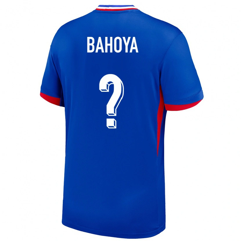 Danxen Kid France Jean-Mattéo Bahoya #0 Blue Home Jersey 24-26 T-Shirt