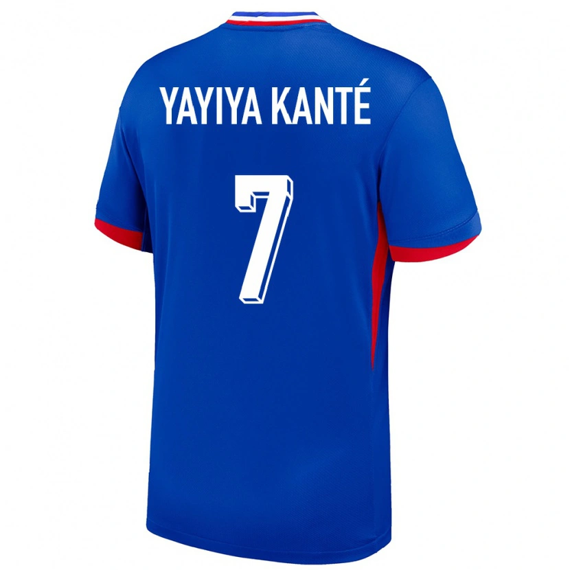 Danxen Kid France Ibrahim Yayiya Kanté #7 Blue Home Jersey 24-26 T-Shirt