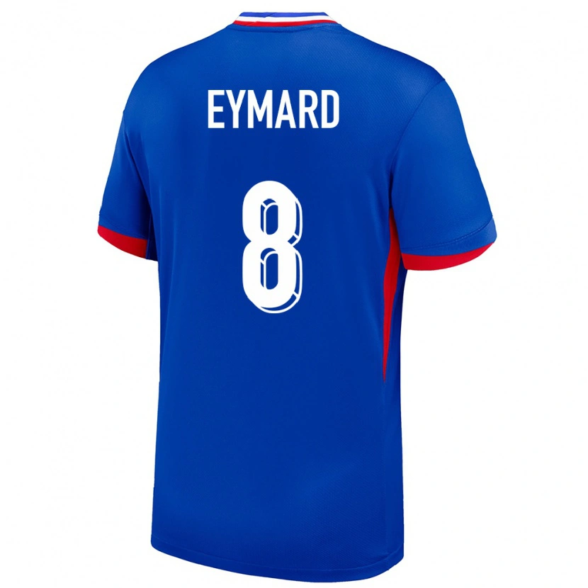 Danxen Kid France Paul Eymard #8 Blue Home Jersey 24-26 T-Shirt