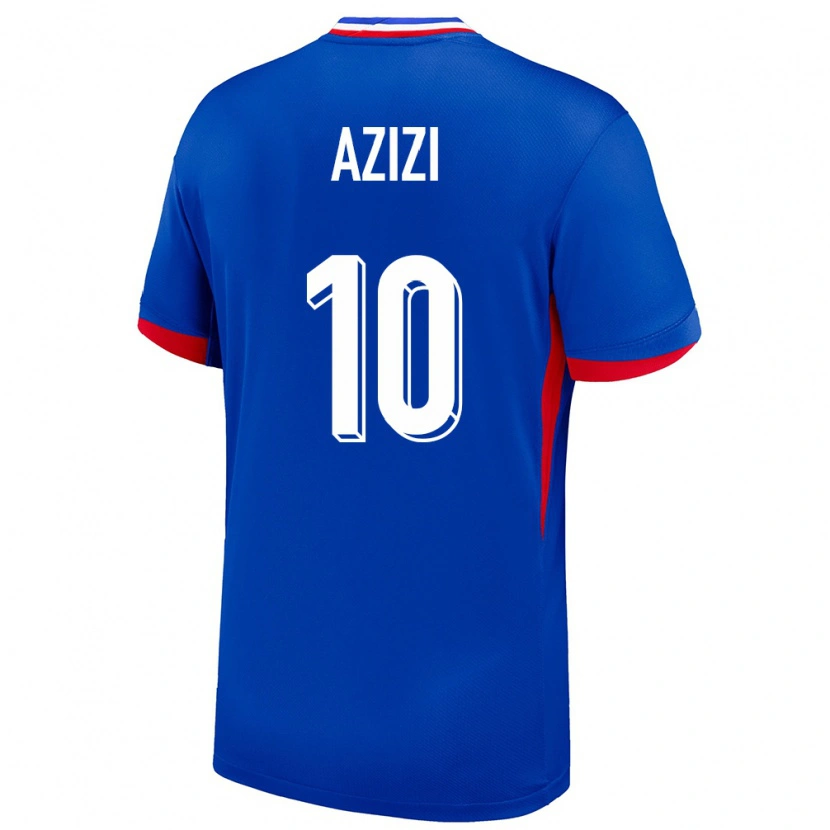 Danxen Kid France Ilyas Azizi #10 Blue Home Jersey 24-26 T-Shirt