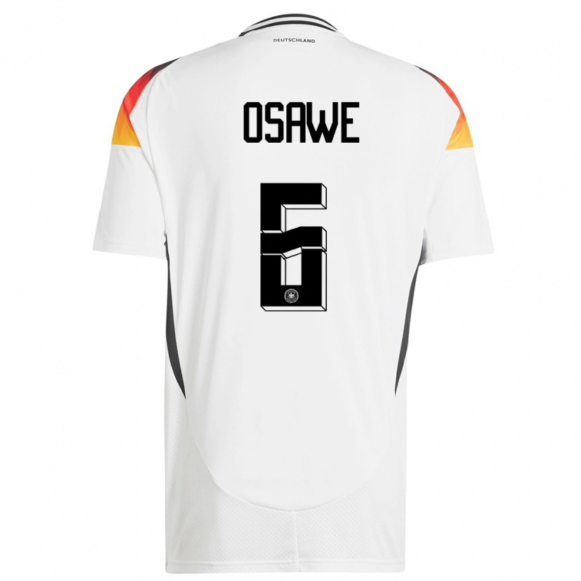 Danxen Kid Germany Winners Osawe #6 White Home Jersey 24-26 T-Shirt
