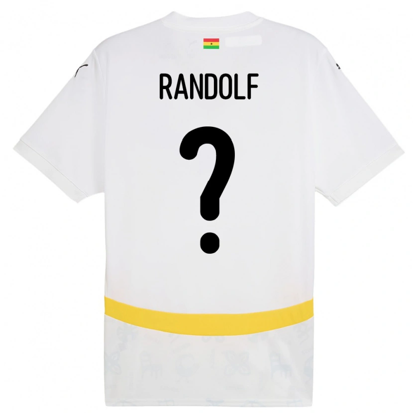 Danxen Kid Ghana Augustine Randolf #0 White Home Jersey 24-26 T-Shirt