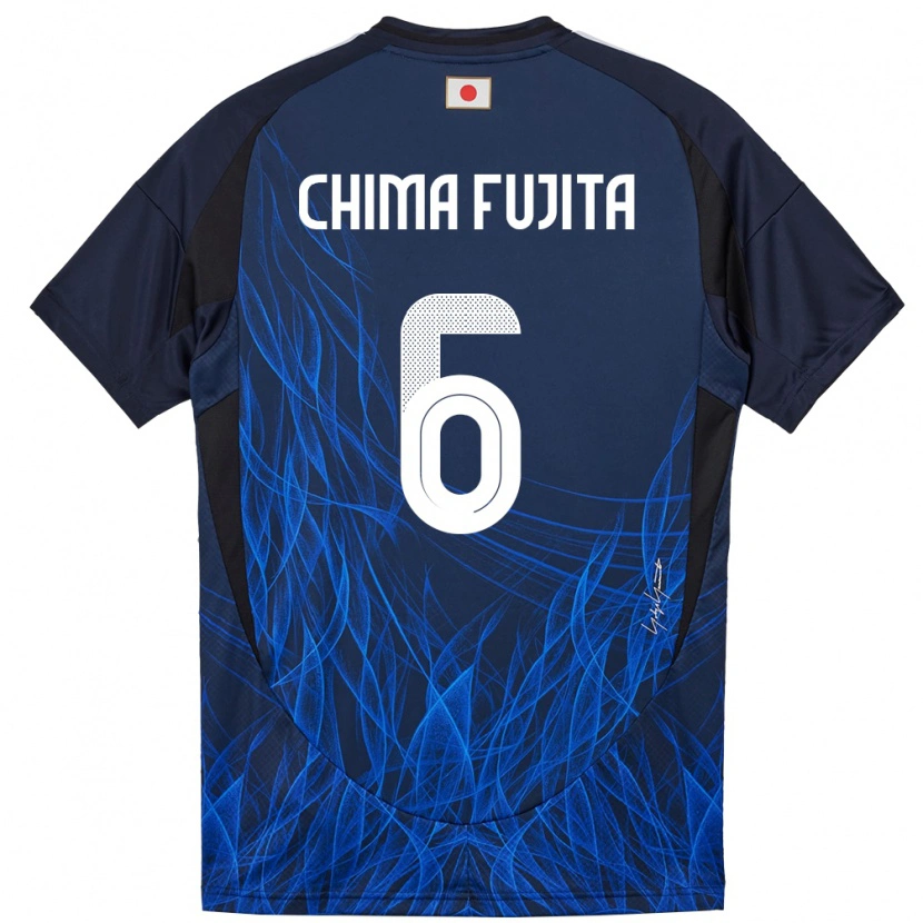 Danxen Kid Japan Joel Chima Fujita #6 Dark Blue Home Jersey 24-26 T-Shirt