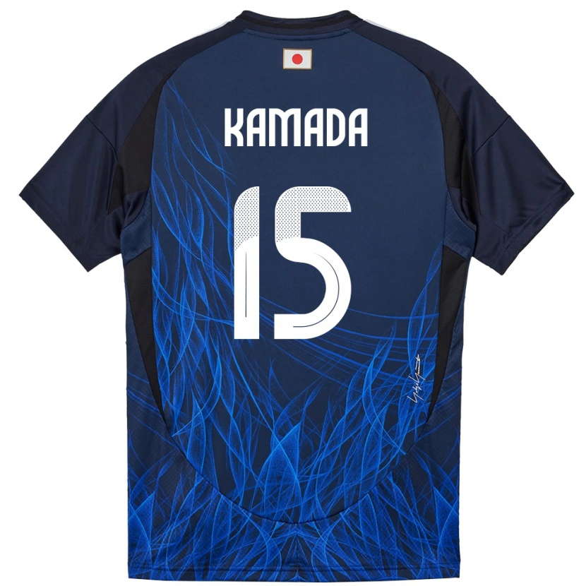 Danxen Kid Japan Daichi Kamada #15 Dark Blue Home Jersey 24-26 T-Shirt