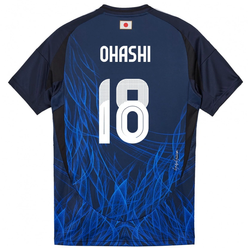 Danxen Kid Japan Yuki Ohashi #18 Dark Blue Home Jersey 24-26 T-Shirt