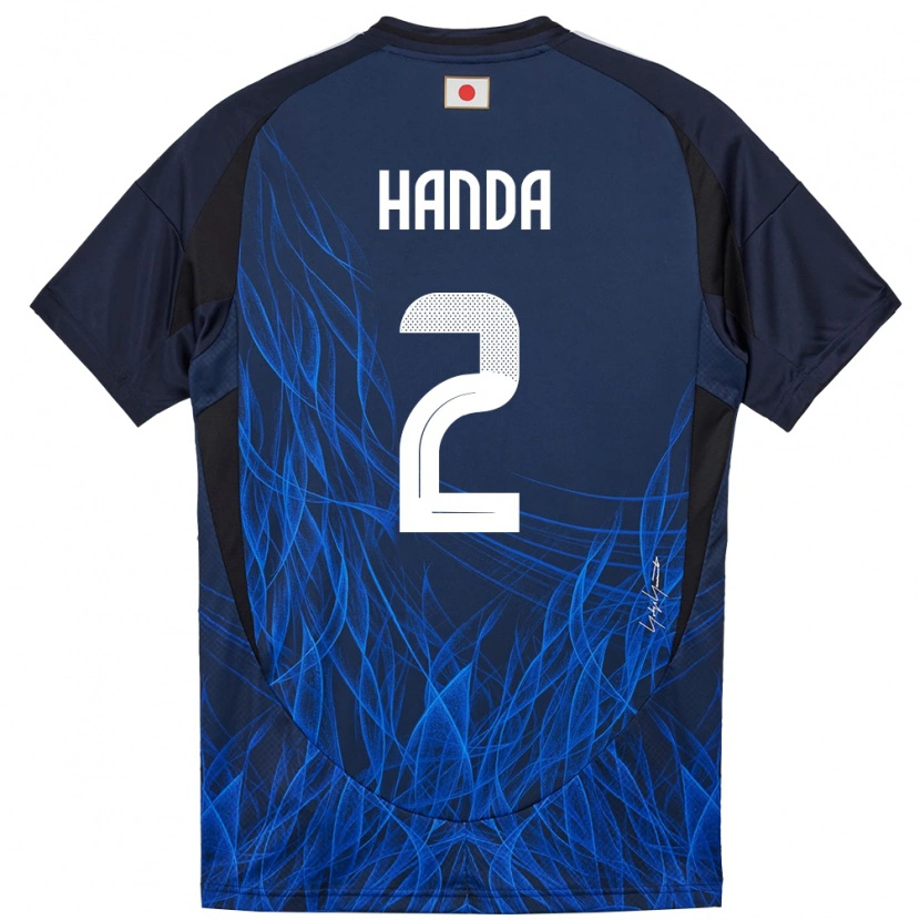 Danxen Kid Japan Riku Handa #2 Dark Blue Home Jersey 24-26 T-Shirt
