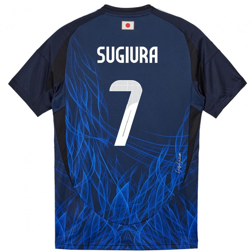 Danxen Kid Japan Shungo Sugiura #7 Dark Blue Home Jersey 24-26 T-Shirt