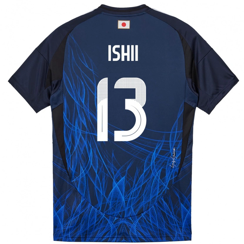 Danxen Kid Japan Hisatsugu Ishii #13 Dark Blue Home Jersey 24-26 T-Shirt