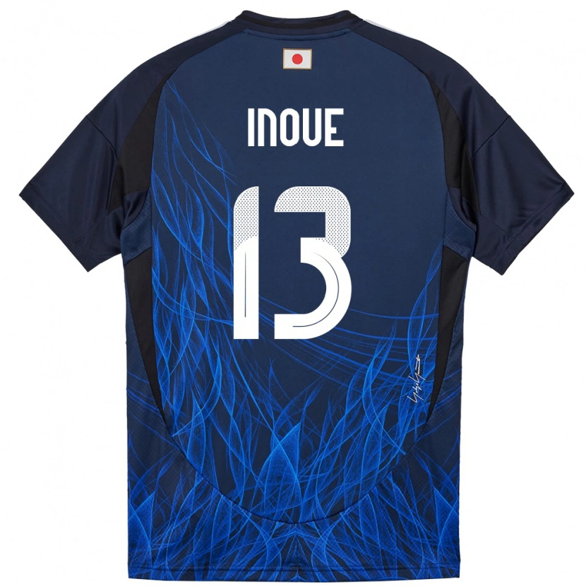 Danxen Kid Japan Aren Inoue #13 Dark Blue Home Jersey 24-26 T-Shirt