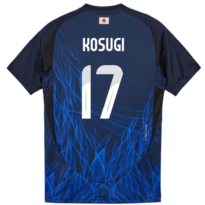 Danxen Kid Japan Keita Kosugi #17 Dark Blue Home Jersey 24-26 T-Shirt