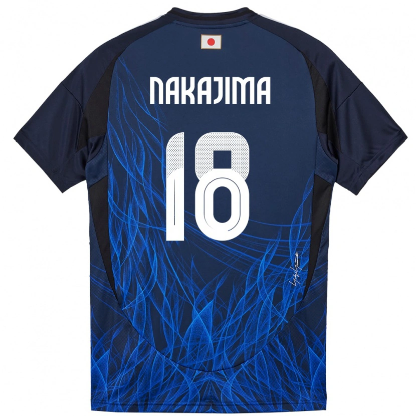 Danxen Kid Japan Yotaro Nakajima #18 Dark Blue Home Jersey 24-26 T-Shirt