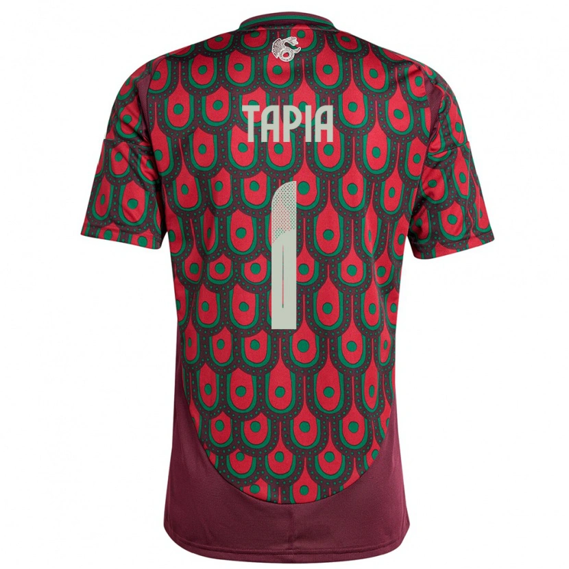 Danxen Kid Mexico Fernando Tapia #1 Maroon Home Jersey 24-26 T-Shirt