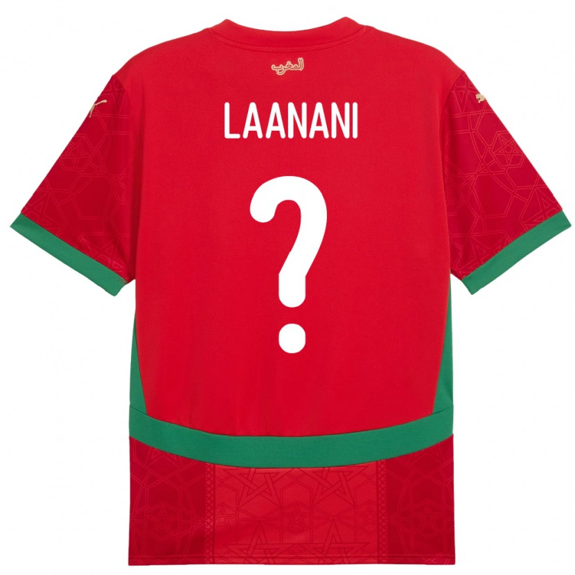 Danxen Kid Morocco Kamal Laanani #0 Red Home Jersey 24-26 T-Shirt