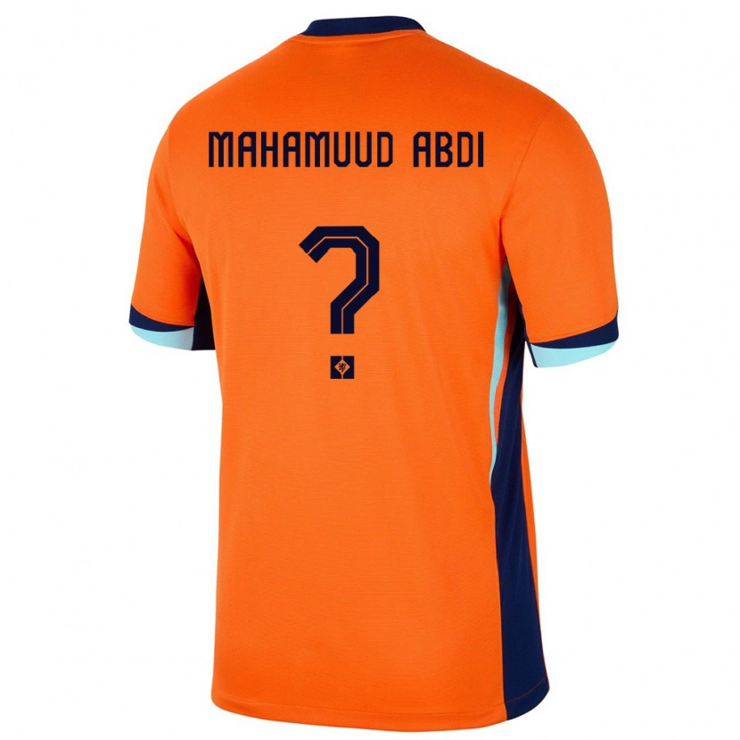 Danxen Kid Netherlands Nuuradiin Mahamuud Abdi #0 Orange Home Jersey 24-26 T-Shirt