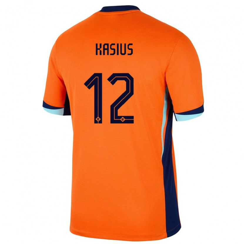 Danxen Kid Netherlands Denso Kasius #12 Orange Home Jersey 24-26 T-Shirt