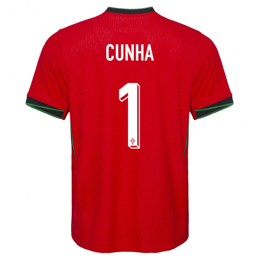 Danxen Kid Portugal Romário Cunha #1 Red Home Jersey 24-26 T-Shirt