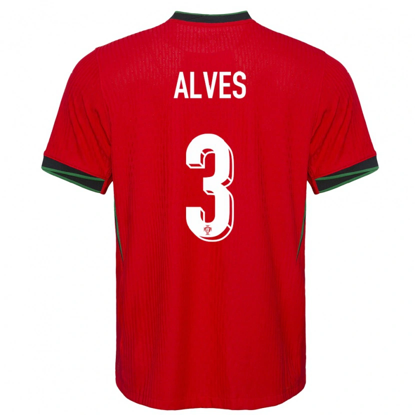 Danxen Kid Portugal Miguel Alves #3 Red Home Jersey 24-26 T-Shirt