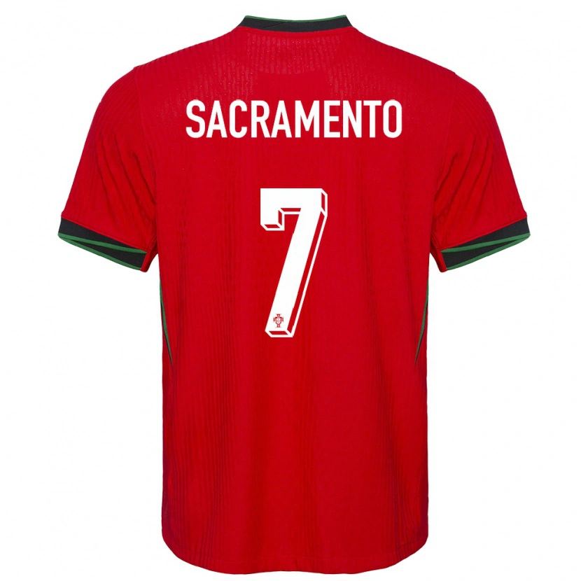 Danxen Kid Portugal Medgilson Sacramento #7 Red Home Jersey 24-26 T-Shirt