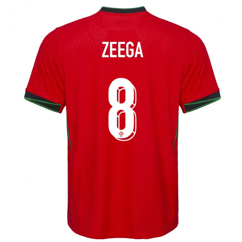 Danxen Kid Portugal Zeega #8 Red Home Jersey 24-26 T-Shirt