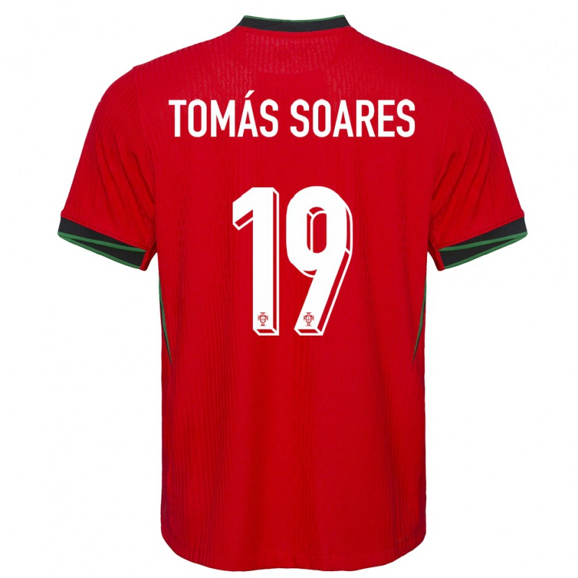 Danxen Kid Portugal Tomás Soares #19 Red Home Jersey 24-26 T-Shirt