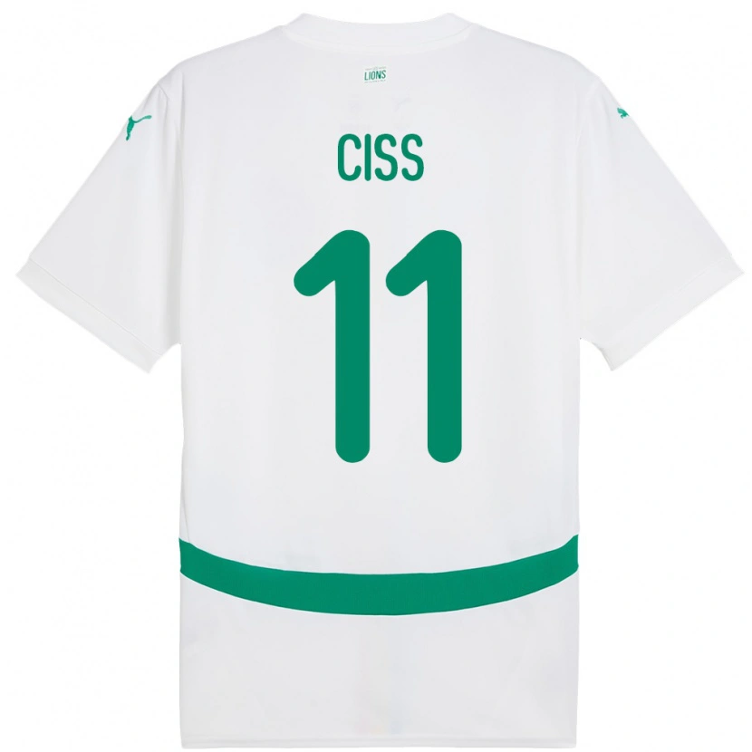 Danxen Kid Senegal Pathé Ciss #11 White Home Jersey 24-26 T-Shirt