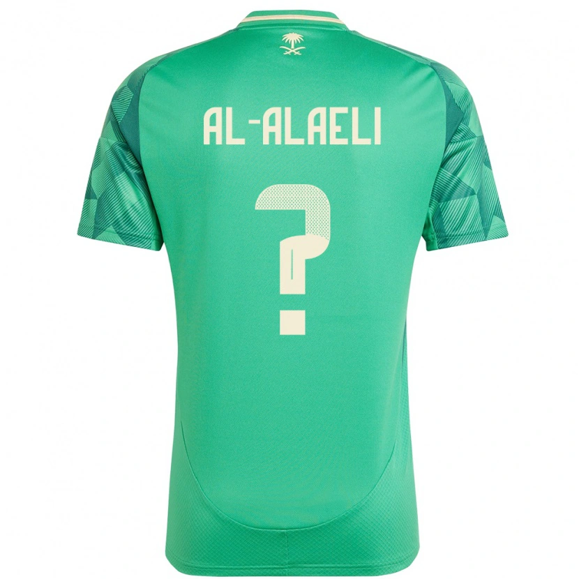 Danxen Kid Saudi Arabia Mishal Al-Alaeli #0 Green Home Jersey 24-26 T-Shirt
