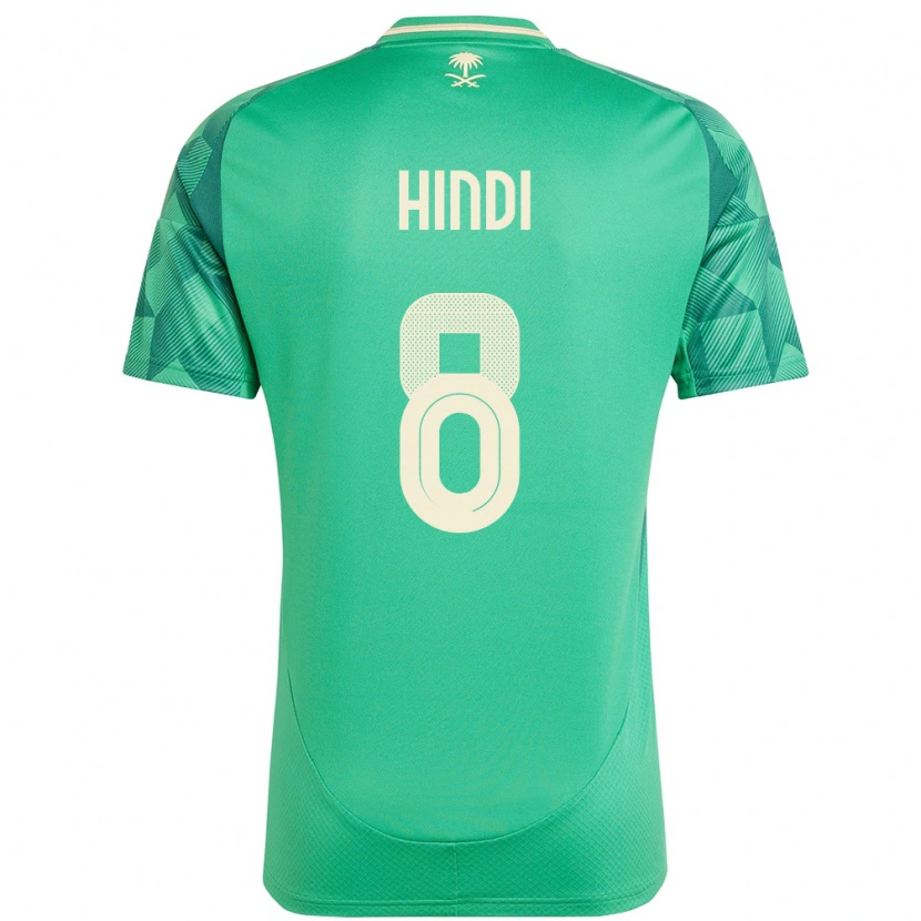 Danxen Kid Saudi Arabia Anas Hindi #8 Green Home Jersey 24-26 T-Shirt
