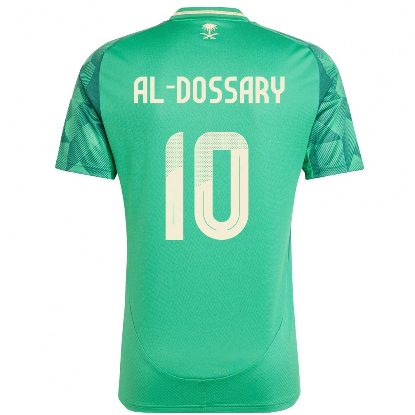 Danxen Kid Saudi Arabia Abdullah Al-Dossary #10 Green Home Jersey 24-26 T-Shirt