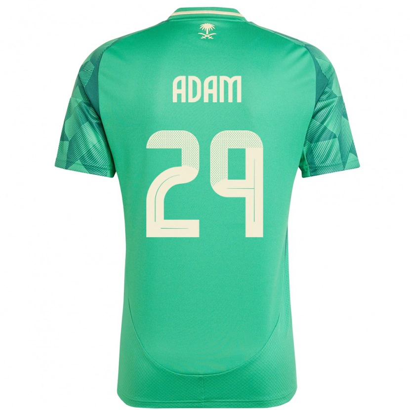 Danxen Kid Saudi Arabia Hamed Adam #29 Green Home Jersey 24-26 T-Shirt
