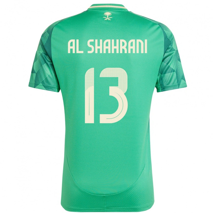 Danxen Kid Saudi Arabia Yaseer Al Shahrani #13 Green Home Jersey 24-26 T-Shirt