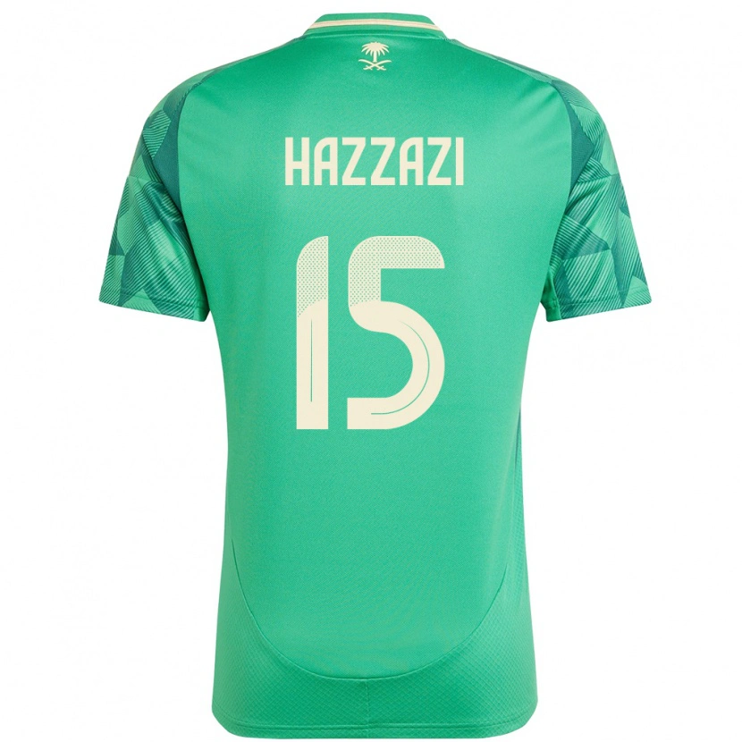 Danxen Kid Saudi Arabia Mohammed Hazzazi #15 Green Home Jersey 24-26 T-Shirt