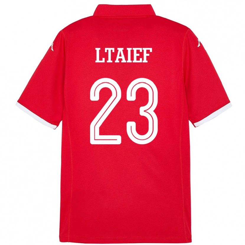 Danxen Kid Tunisia Sayfallah Ltaief #23 Red Home Jersey 24-26 T-Shirt
