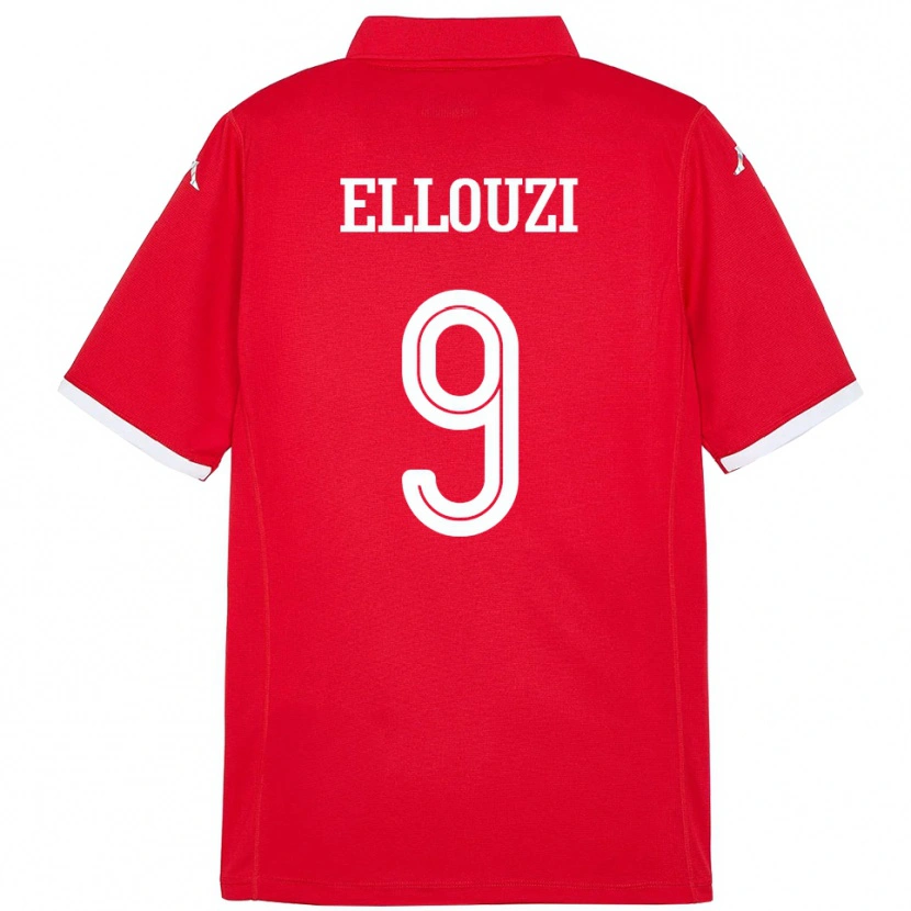 Danxen Kid Tunisia Sabrine Ellouzi #9 Red Home Jersey 24-26 T-Shirt